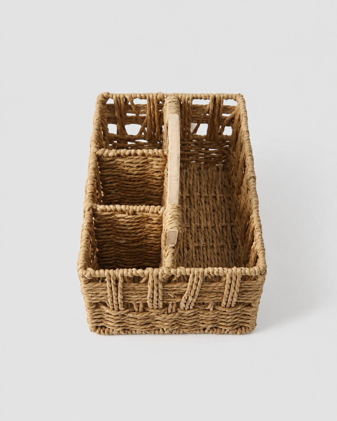 Multi compartment basket for remote controls and small items